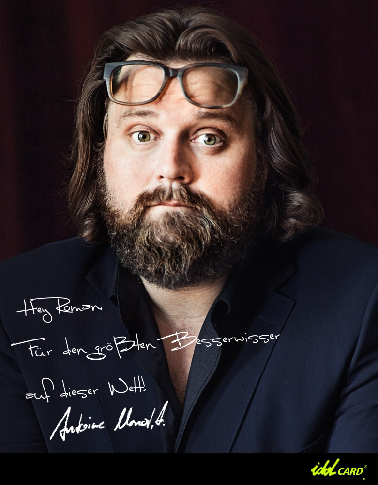 Meine #Antoine idolCARD  