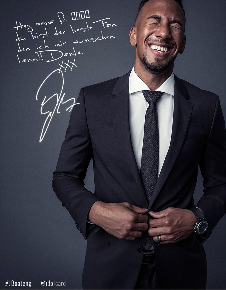 Meine #jboateng idolCARD  