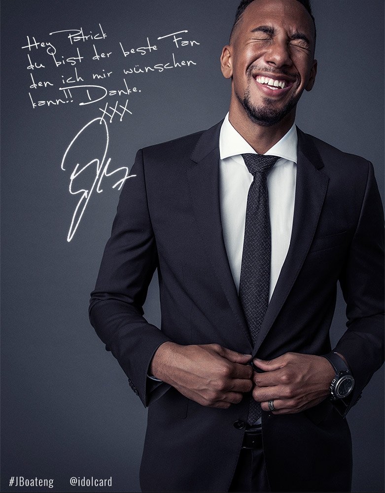 Meine #jboateng idolCARD  
